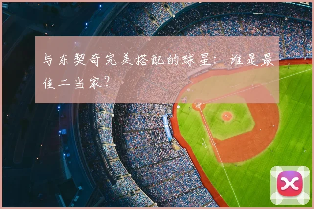 与东契奇完美搭配的球星：谁是最佳二当家？